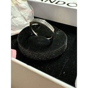 Pandora 925 Sterling Silver Ring Brand New Size 10.5 / 2mm